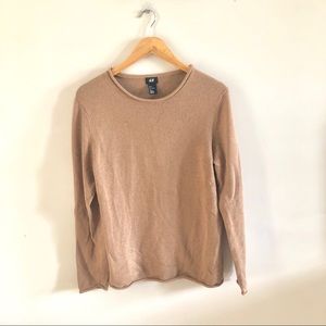 Light sand brown H&M sweater